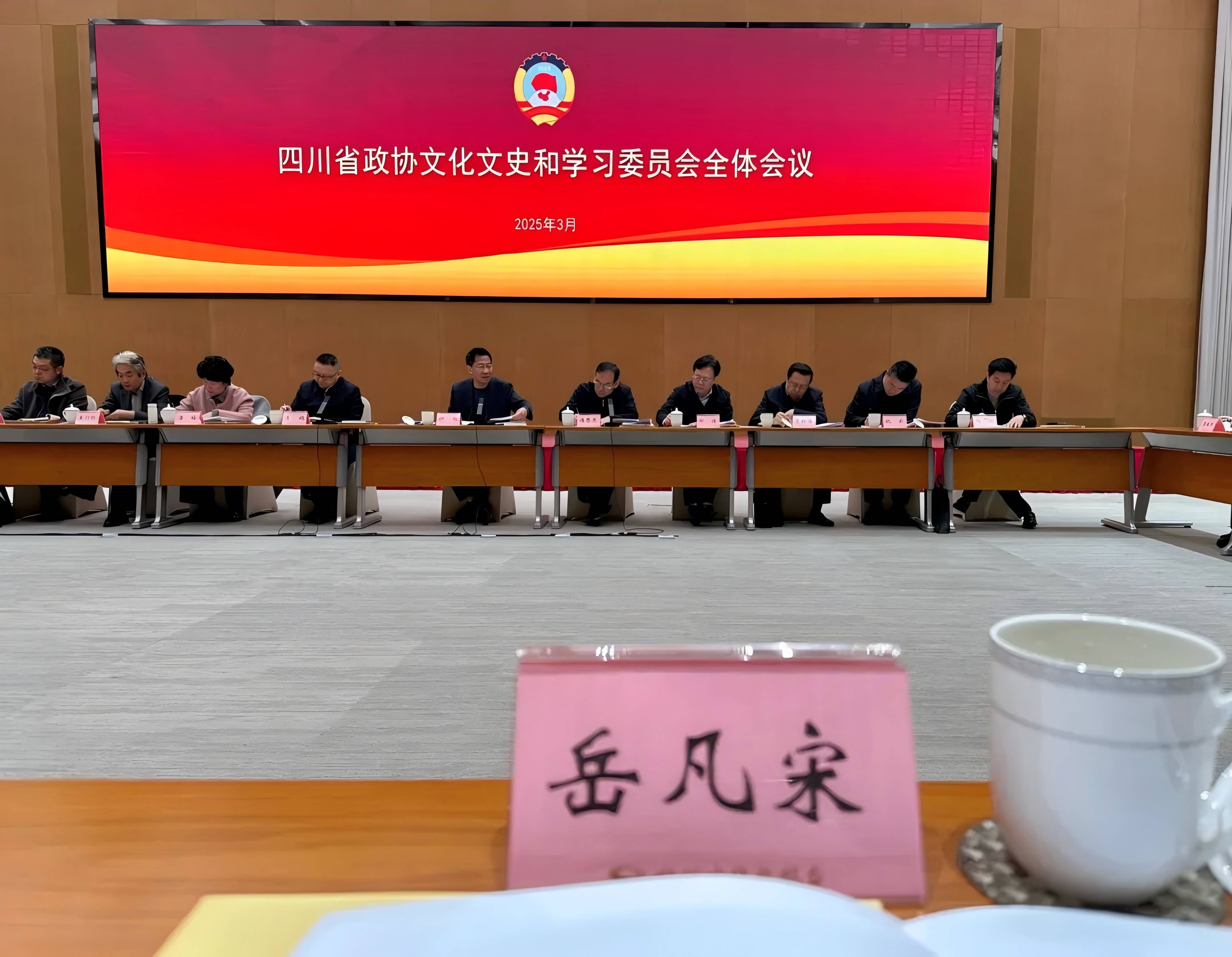 省政协文化文史和学习委员会召开全体会议